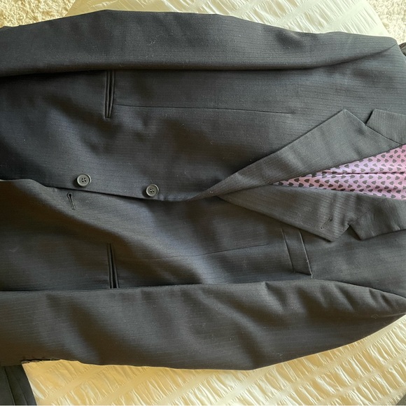 Vintage Blue Pinstripe Suit - Picture 6 of 10